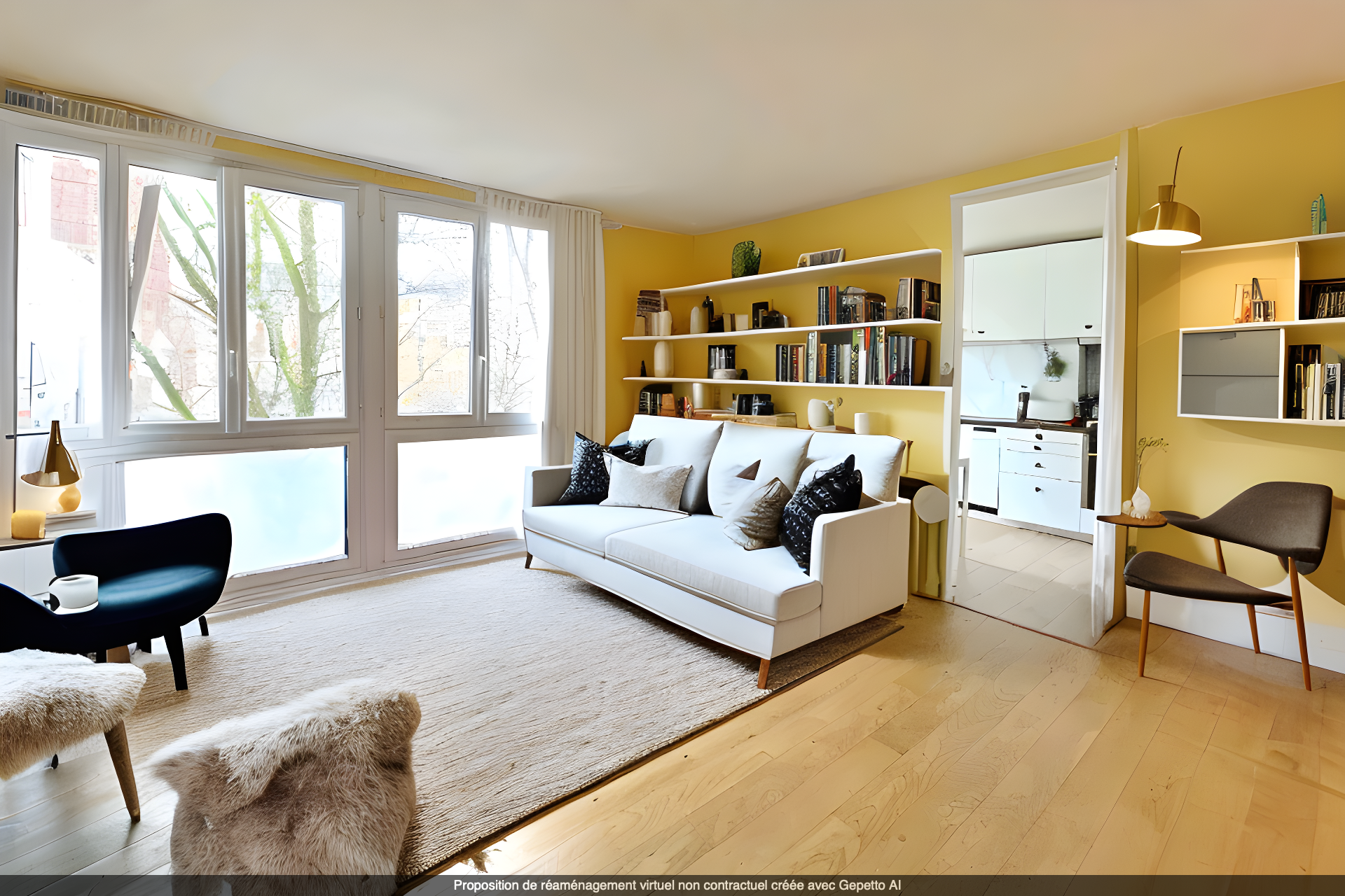 Photos n°1 : Appartement 3 chambres PARIS 17