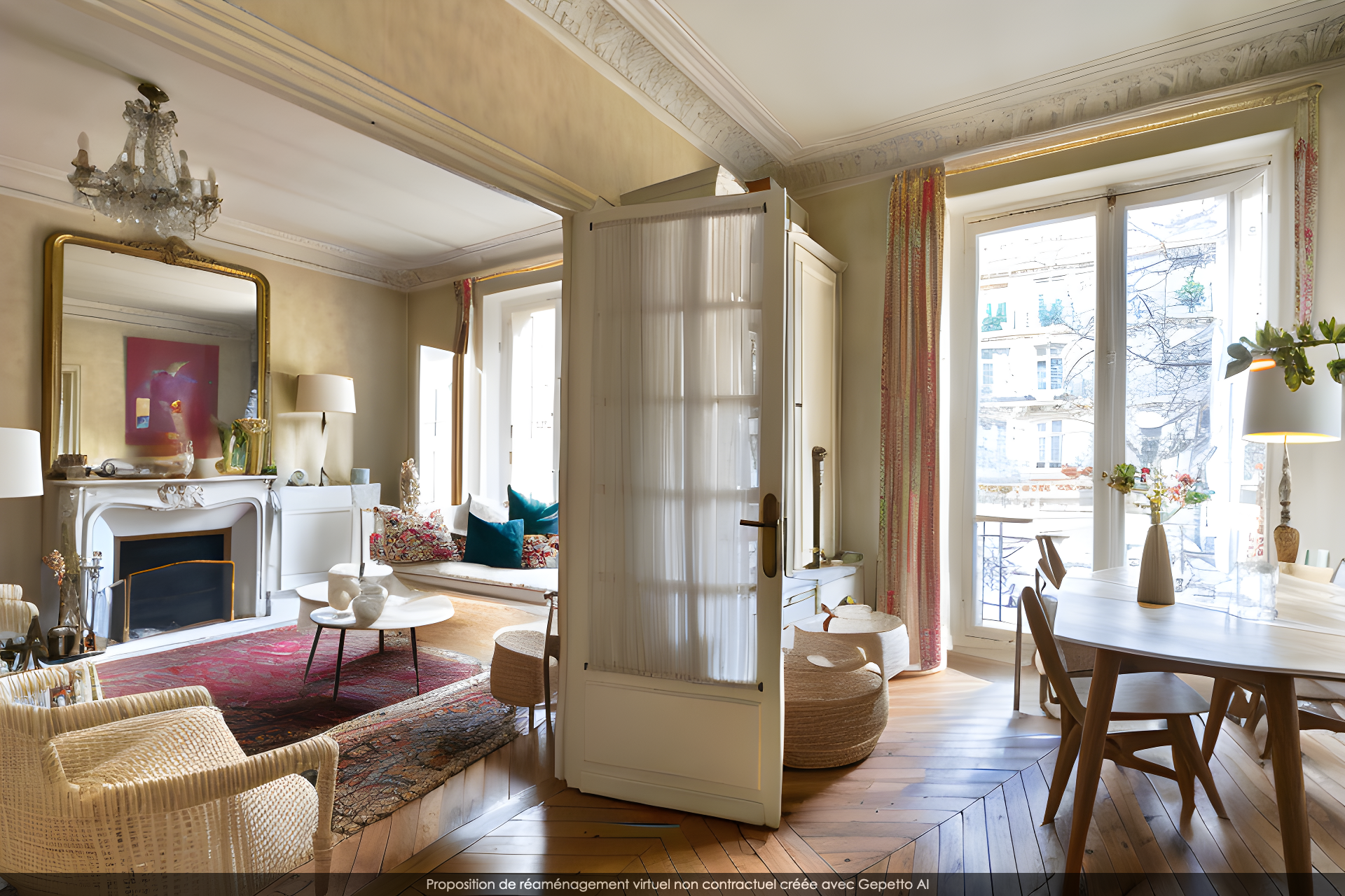 Photos n°1 : Appartement 3 chambres PARIS 17