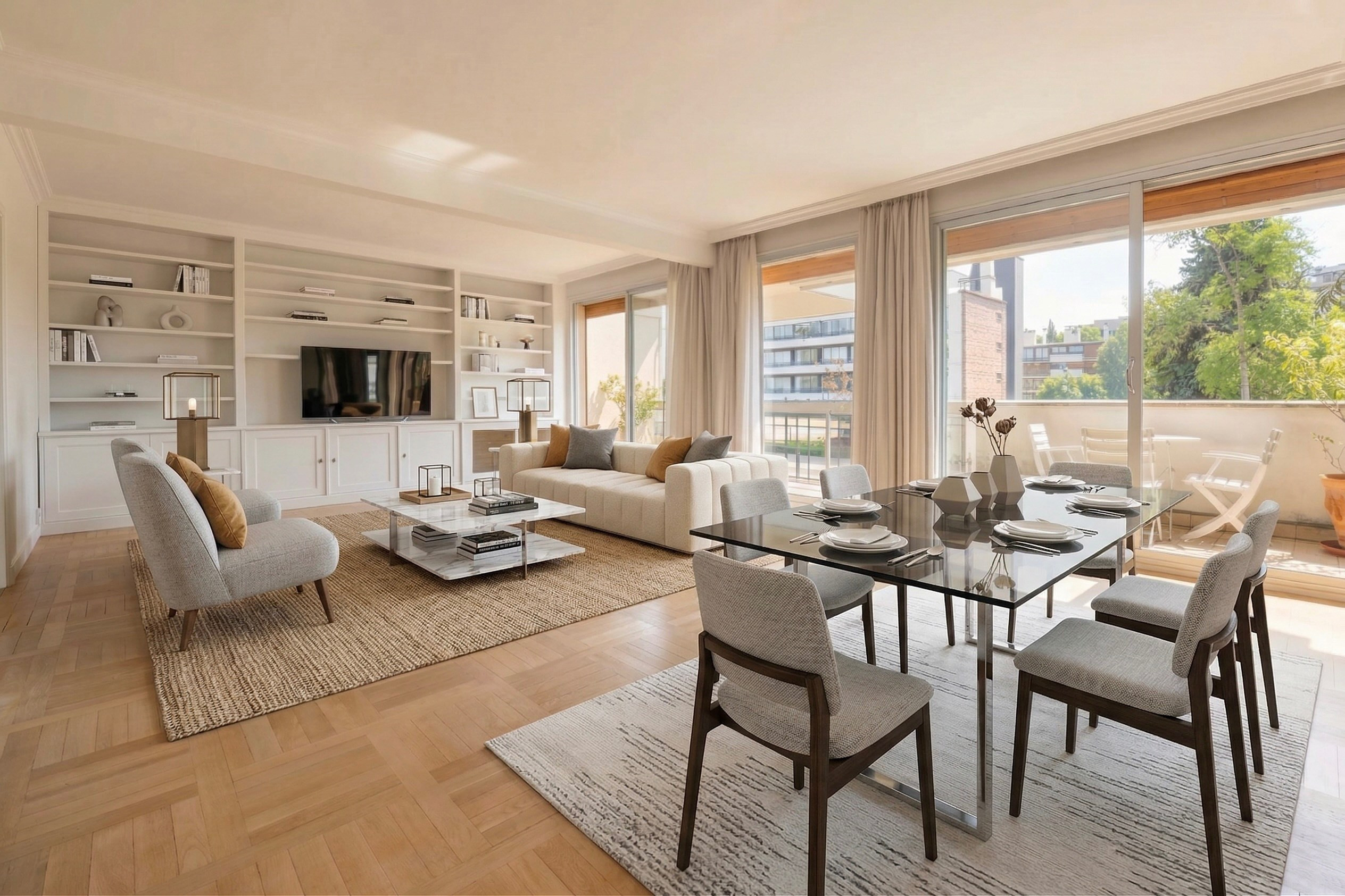 Photos n°1 : Appartement 2 chambres ST CLOUD 