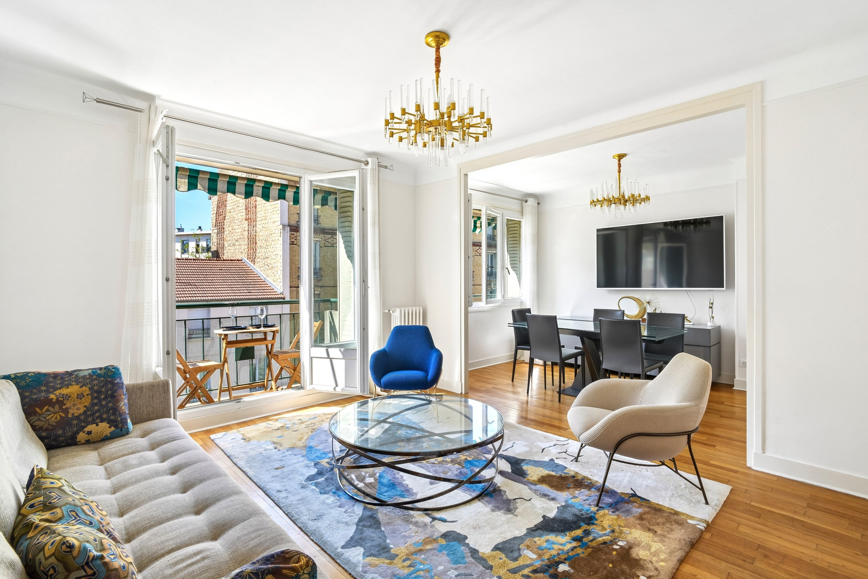 Photos n°1 : Appartement 3 chambres LA GARENNE COLOMBES 