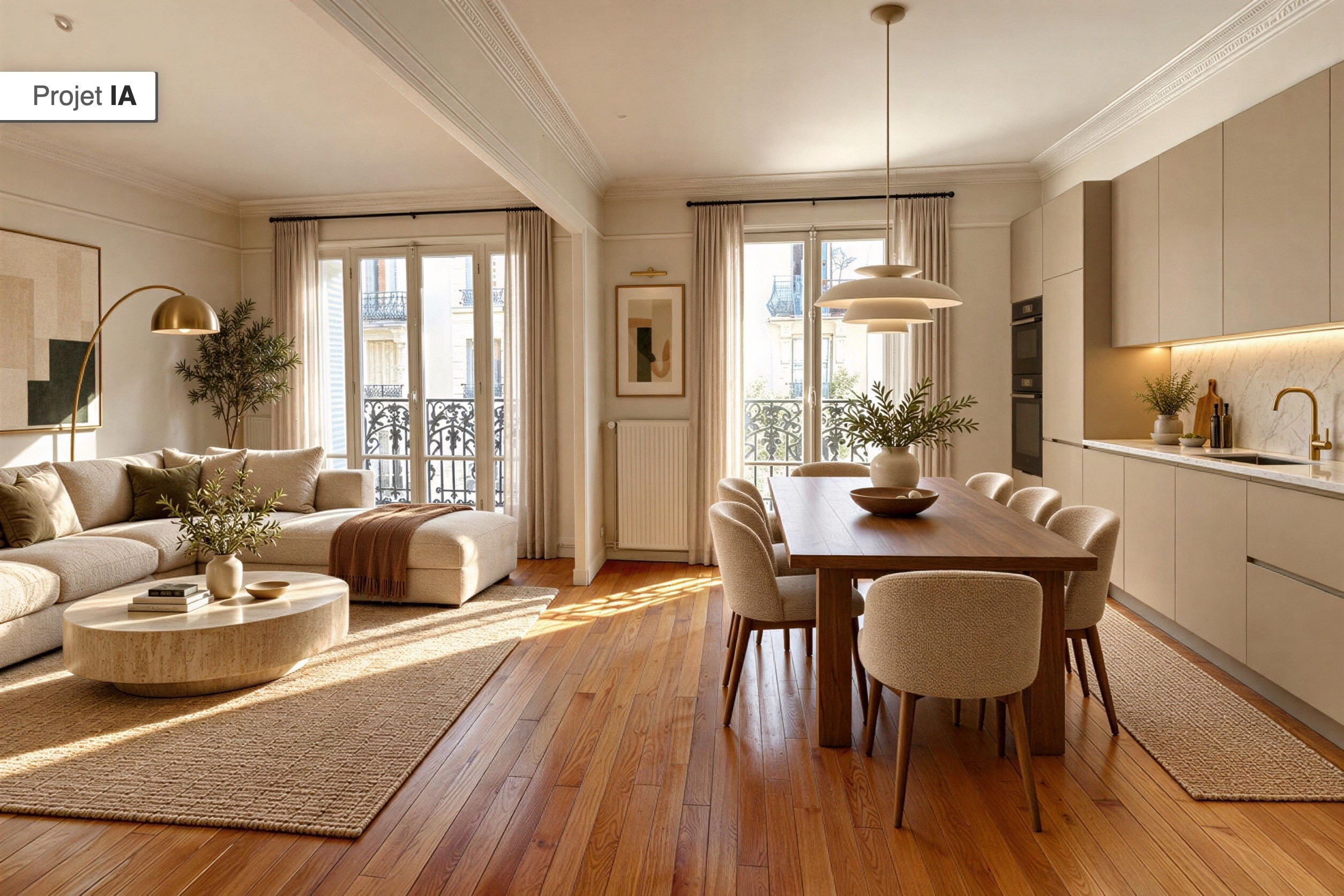 Photos n°1 : Appartement 2 chambres LEVALLOIS PERRET 