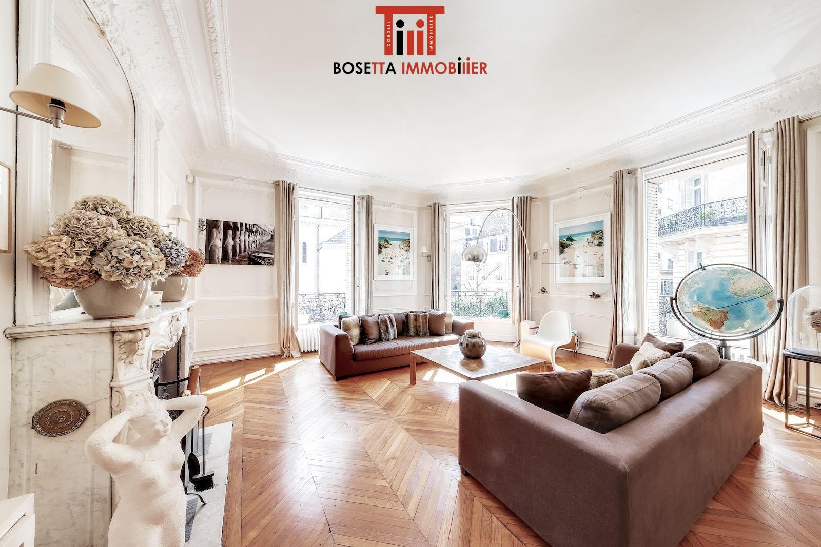 Photos n°1 : Appartement 4 chambres PARIS 08